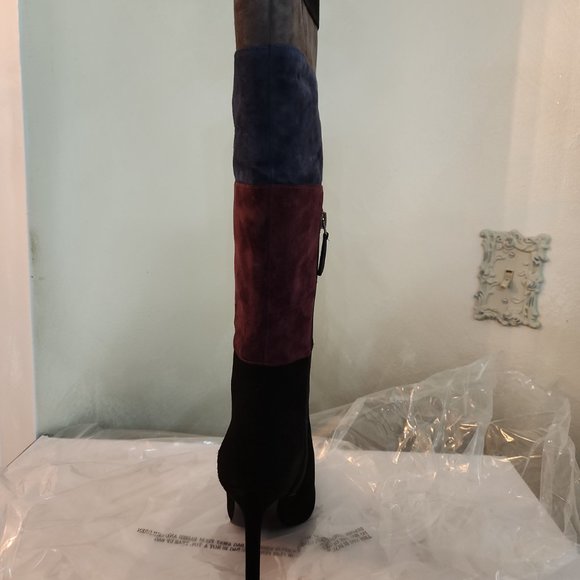 Nine West Multicolor Heeled Boots - Picture 2 of 10